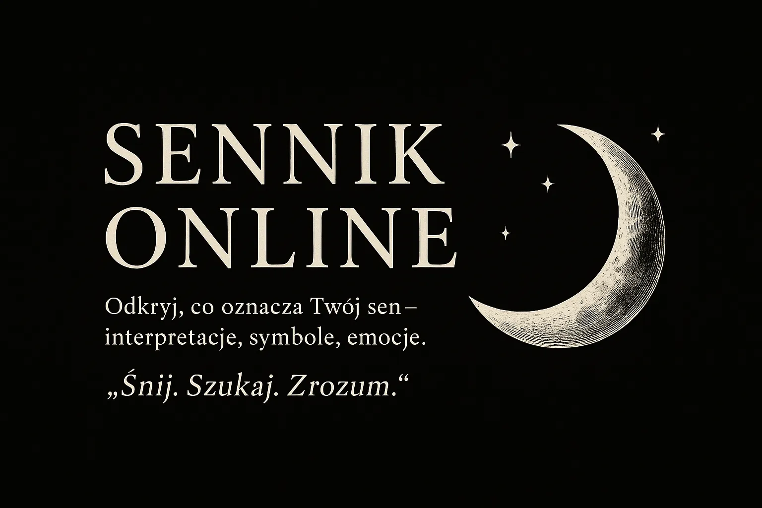 SEnnik online. Śnij Szukaj Zrozum. Odkryj co oznacza twój sen